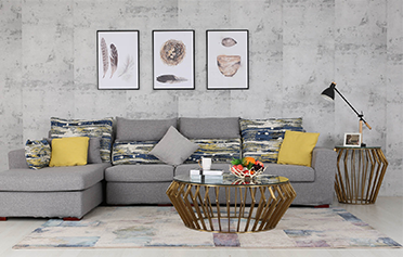 創意鐵藝客廳后現代玻璃茶幾336