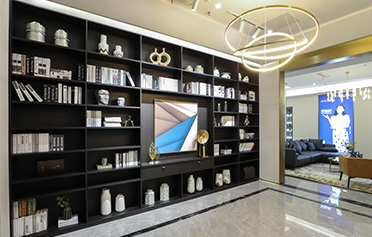 現(xiàn)代風格開放式電視柜設計效果圖